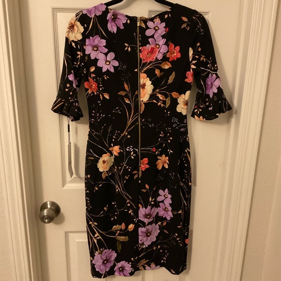 Floral Calvin Klein Dress size 4 - Picture 7 of 10